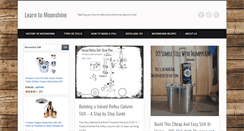 Desktop Screenshot of learntomoonshine.com